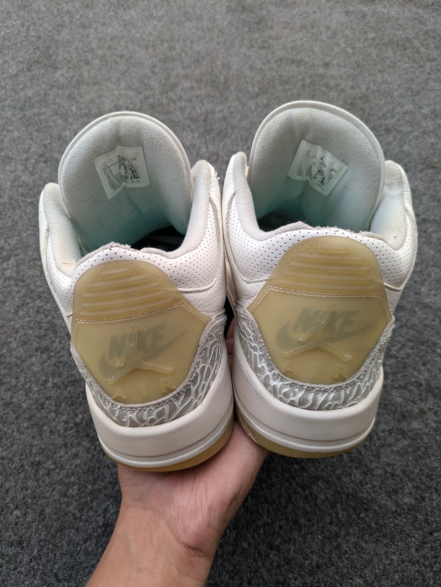 Air Jordan 3 Retro Craft "Ivory" — EUR 46 — A Grade