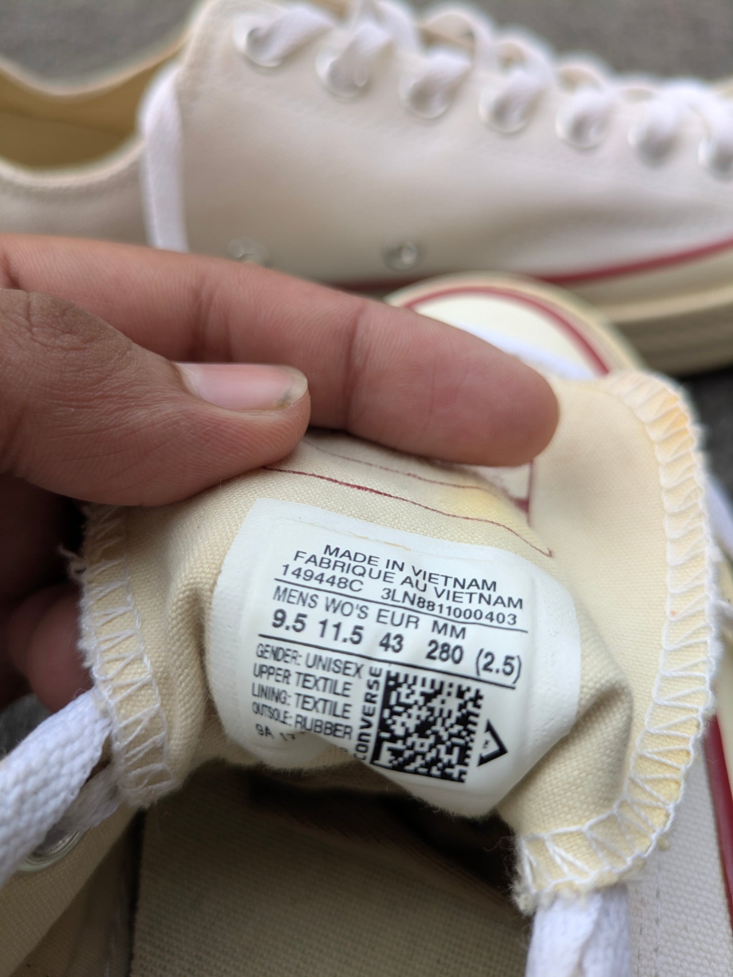 Converse Chuck Taylor All Star '70 Ox — EUR 43 — A Grade