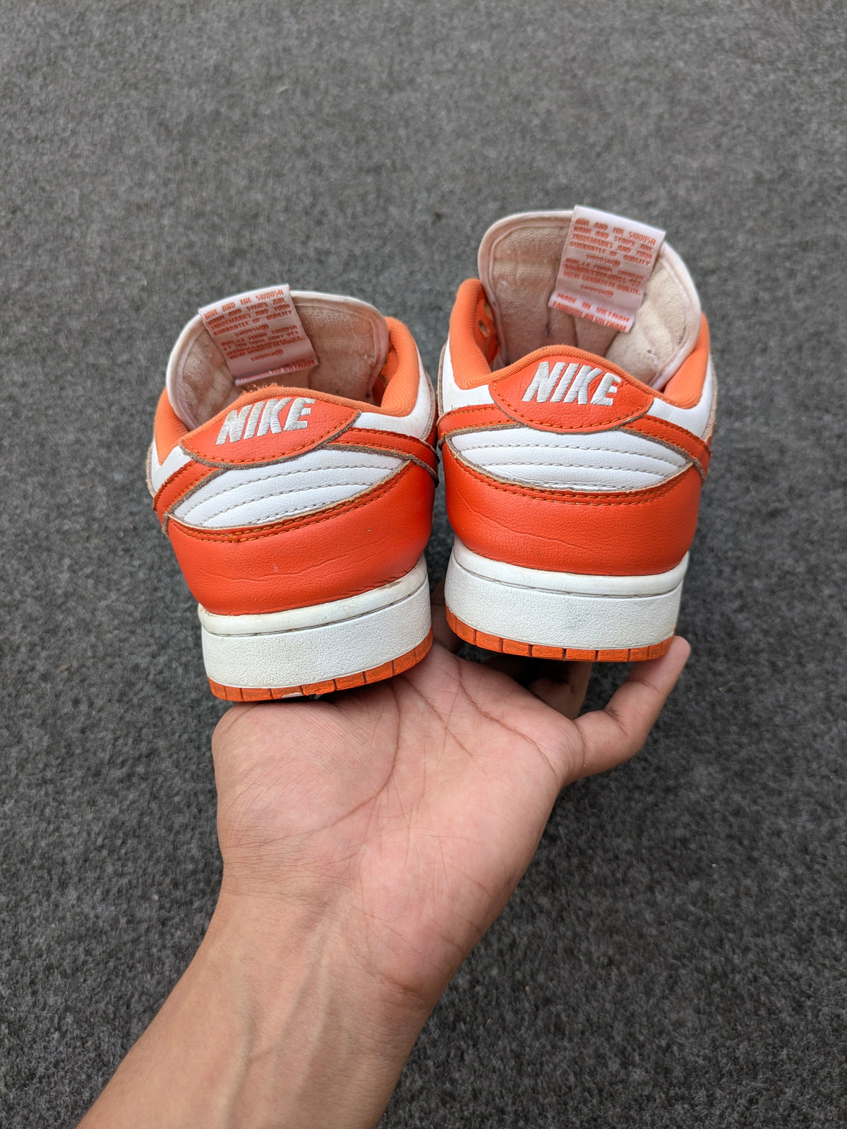 Nike Dunk Low SP "Syracuse" — EUR 41 — B Grade