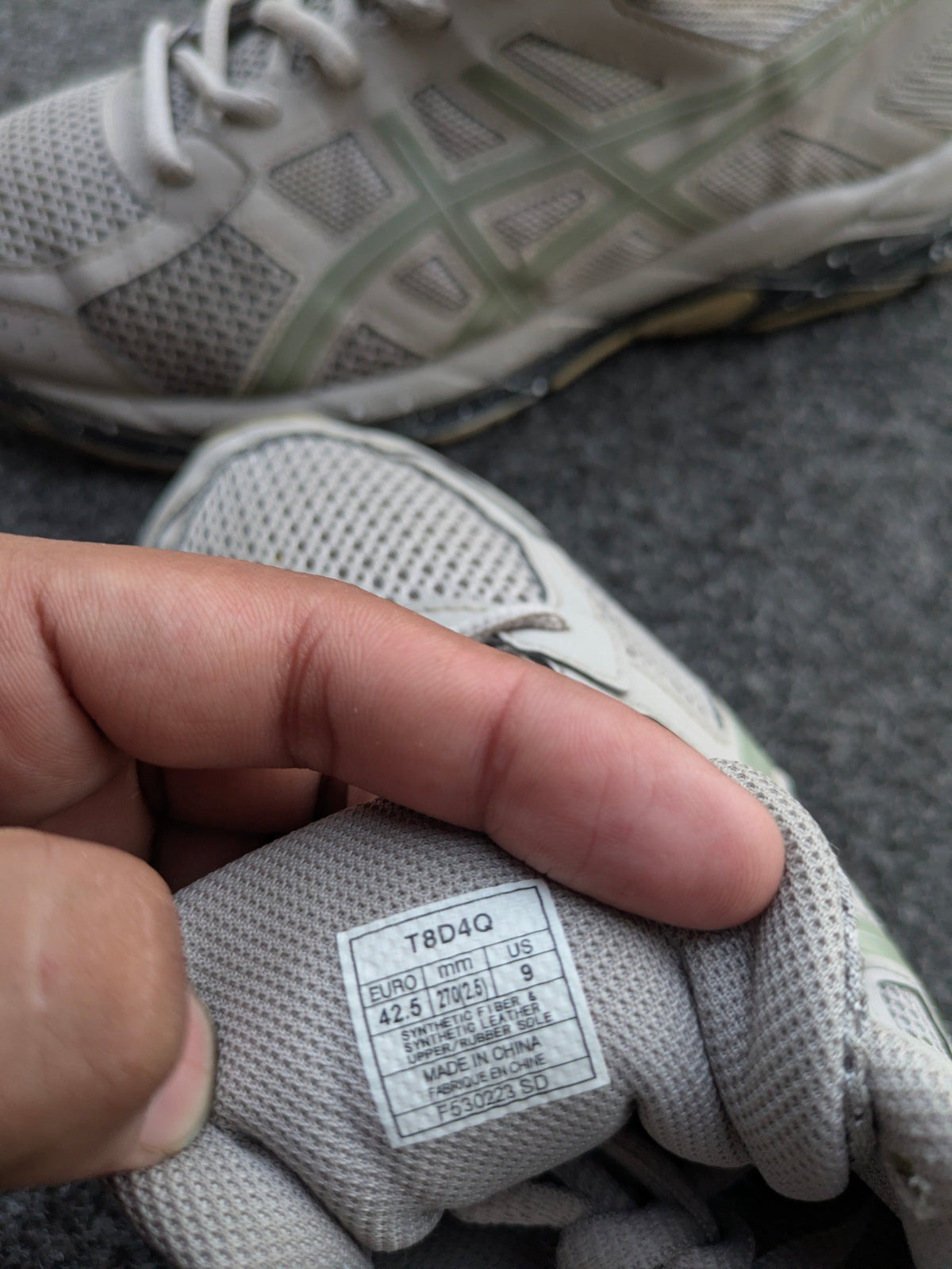 Asics Gel-Contend — EUR 42.5 — A Grade
